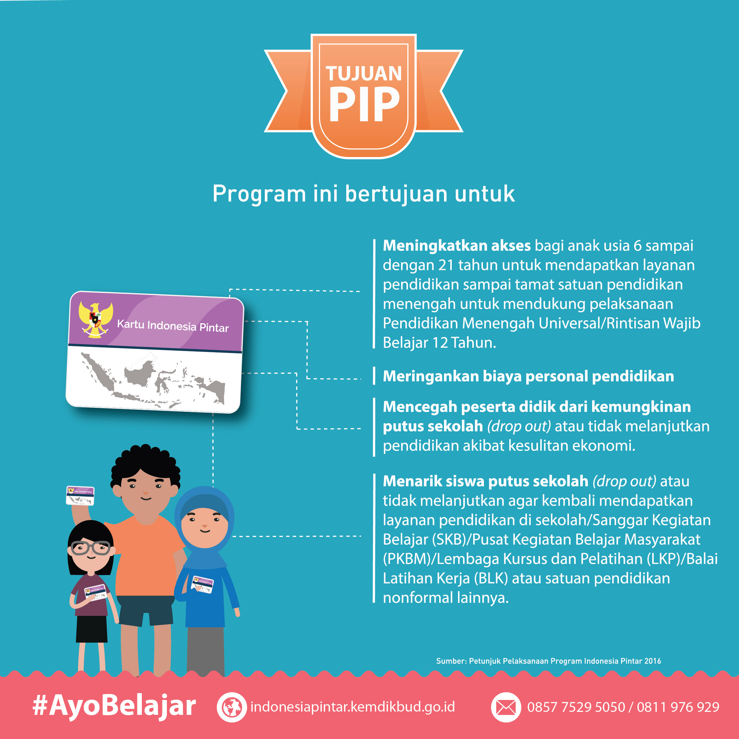 Ayo Belajar! Segera Daftarkan Kartu Indonesia Pintar